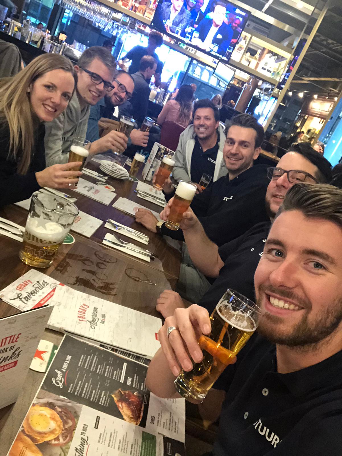 WordCamp 2018 Utrecht - diner TGIF