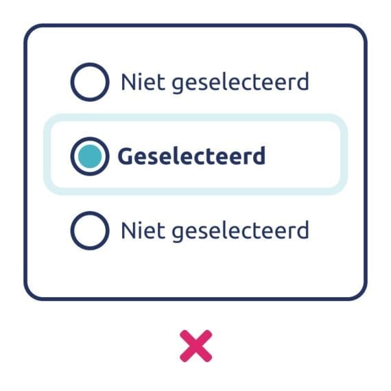 Laat een element dat focus krijgt niet zomaar veranderen