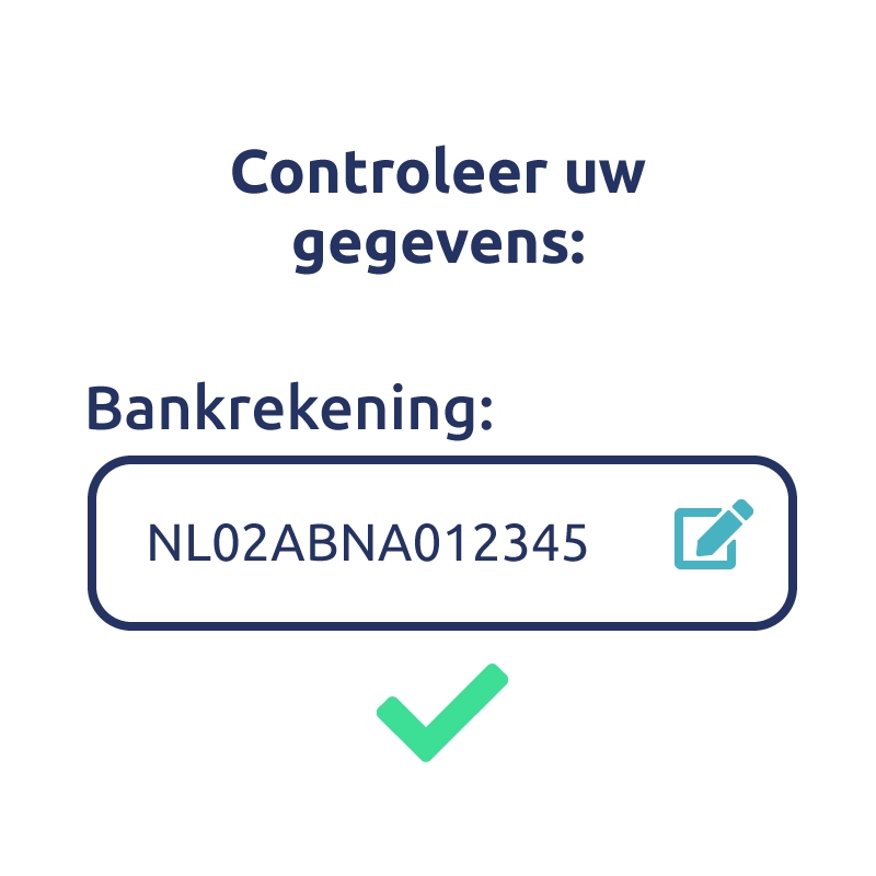 Zorg voor een extra controlemoment bij belangrijke acties