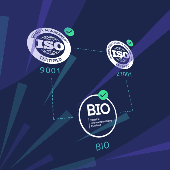 Stuurlui is ISO27001 & ISO9001 gecertificeerd en voldoet aan de BIO richtlijnen