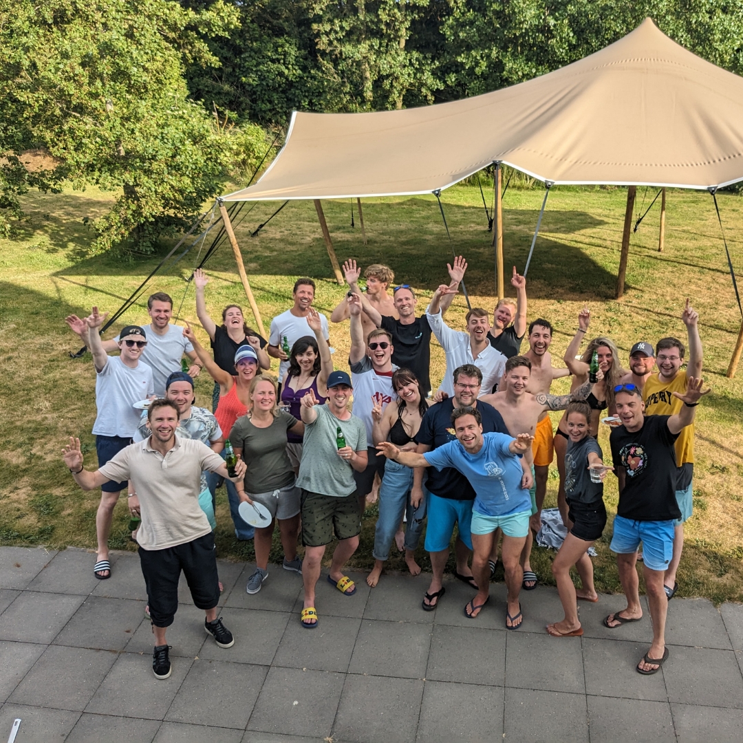 Stuurlui Teamfoto in Texel