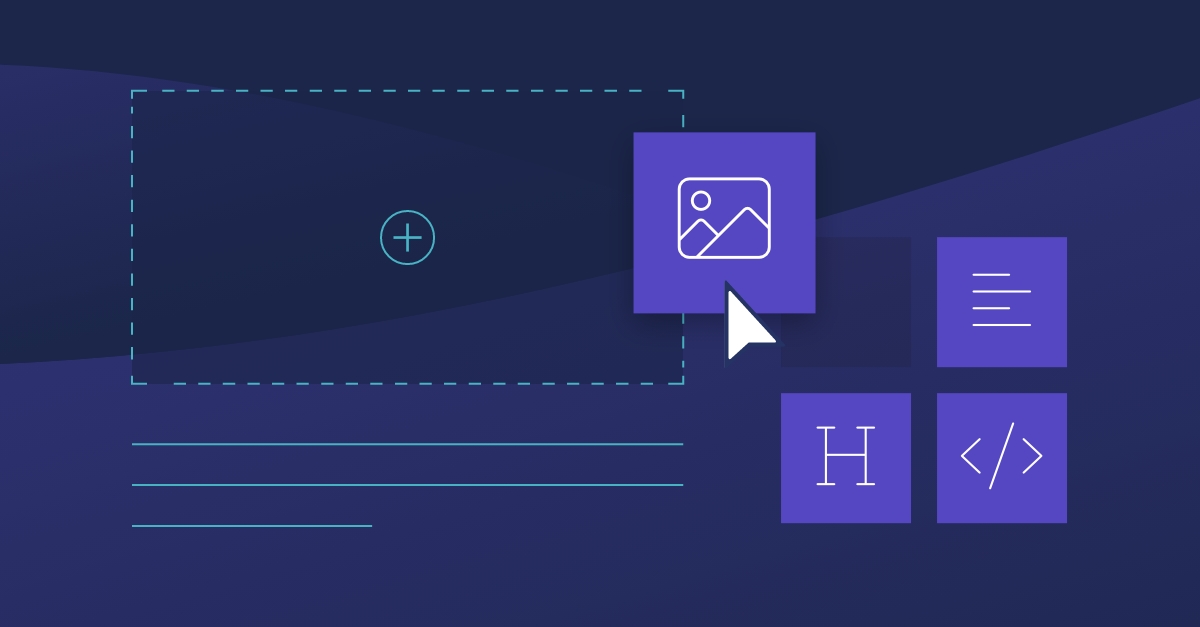 Drag & drop builder visual